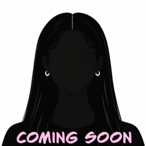 Silhouette with long, straight hair and “Coming Soon” text